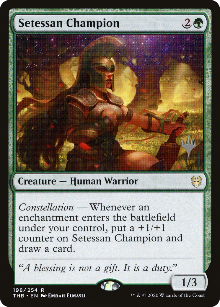 Setessan Champion (PPTHB-198) - Theros Beyond Death Promos