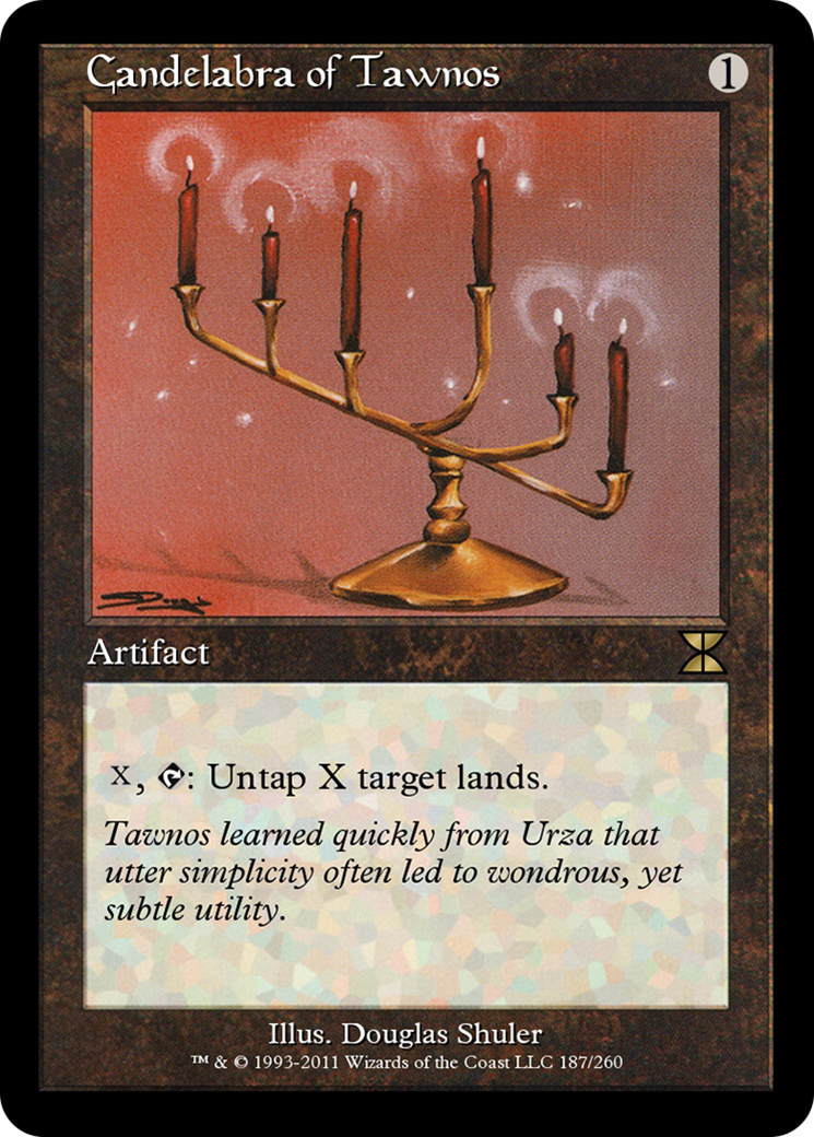 Candelabra of Tawnos (ME4-187) - Masters Edition IV Foil