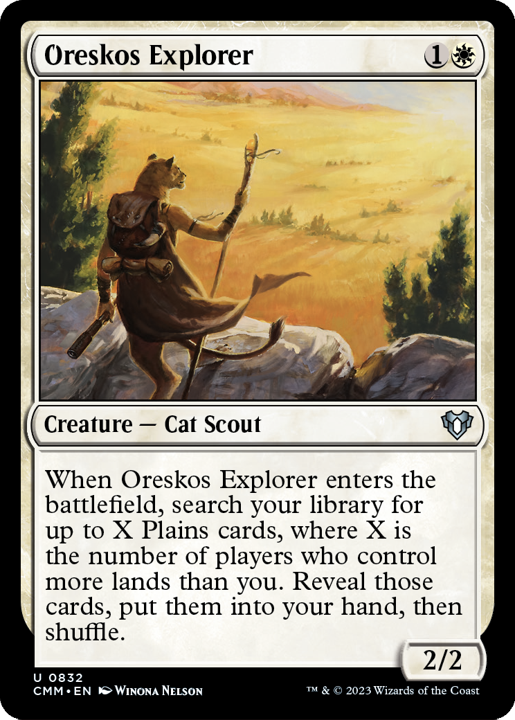 Oreskos Explorer (CMM-832) - Commander Masters