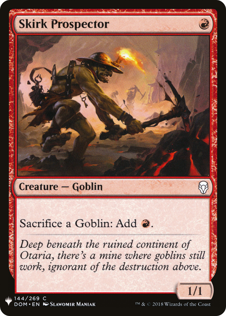 Skirk Prospector (LIST-DOM-144) - The List
