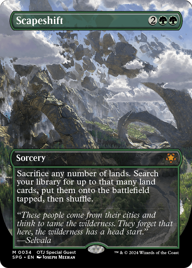 Scapeshift (Borderless) (SPG-034) - Special Guests Foil