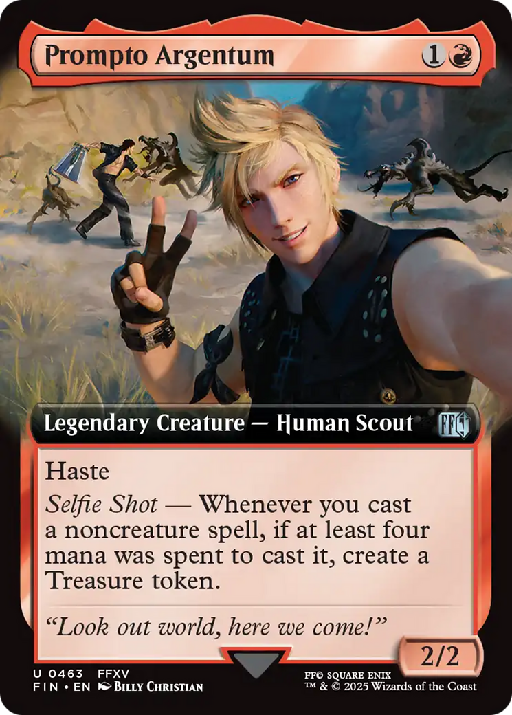 Prompto Argentum (Extended Art) (FIN-463) - FINAL FANTASY: (Extended Art)
