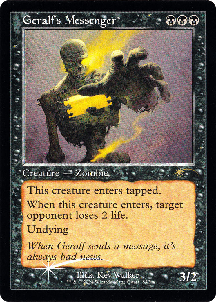 Geralf's Messenger (SLD-842) - Secret Lair Drop Foil