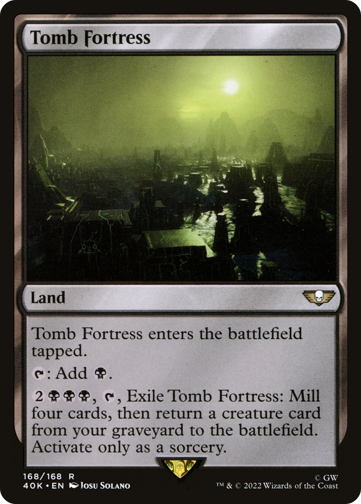 Tomb Fortress (40K-168) - Warhammer 40,000 Commander