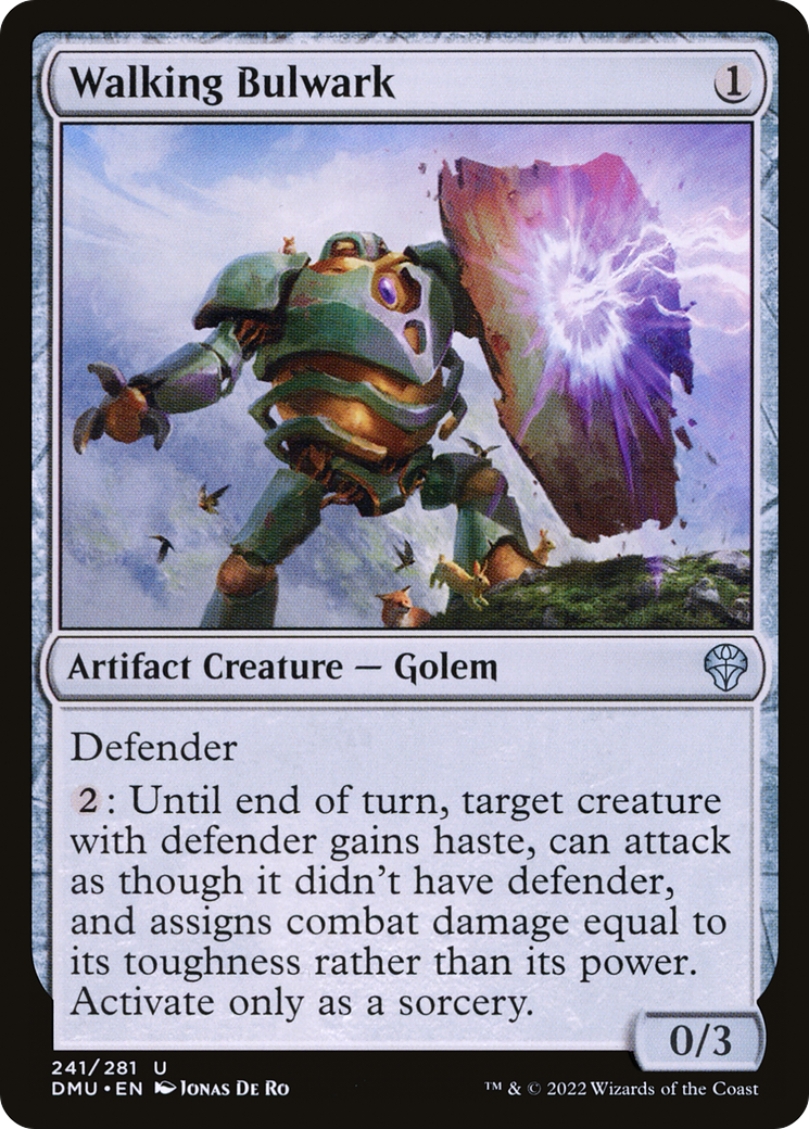Walking Bulwark (DMU-241) - Dominaria United Foil