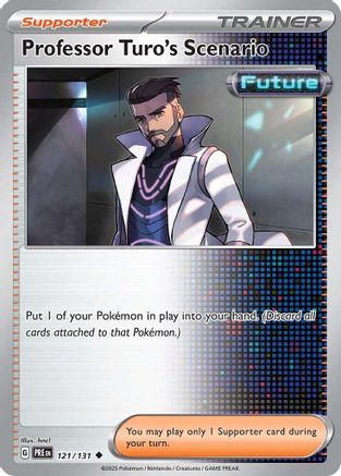 Professor Turo's Scenario 121  SV Prismatic Evolutions - Uncommon