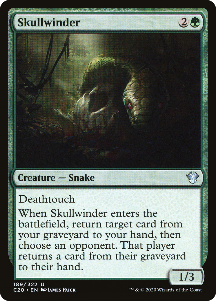 Skullwinder (C20-189) - Commander 2020
