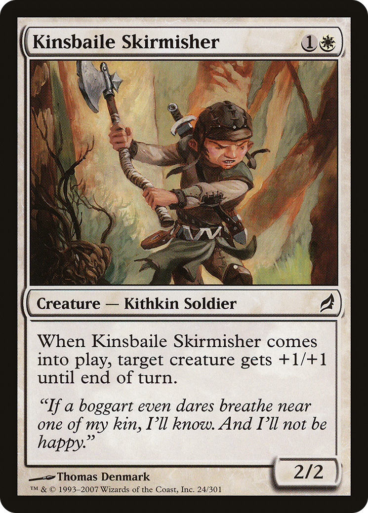 Kinsbaile Skirmisher (LRW-024) - Lorwyn Foil