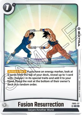 Fusion Resurrection (FB05-117) - New Adventure Holofoil