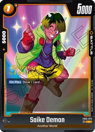 Saike Demon (FB05-075) - New Adventure Release Event Cards