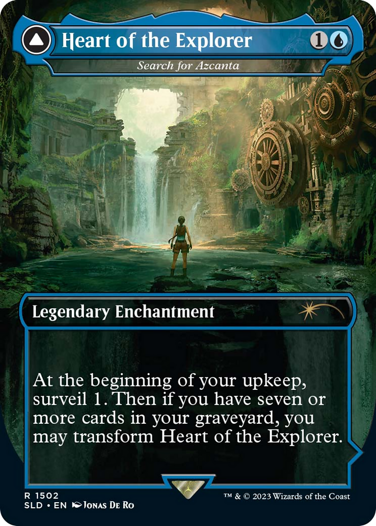 Heart of the Explorer - Search for Azcanta (SLD-1502) - Secret Lair Drop (Borderless)