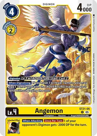 Angemon (ST21-05) - Starter Deck 21: Hero of Hope