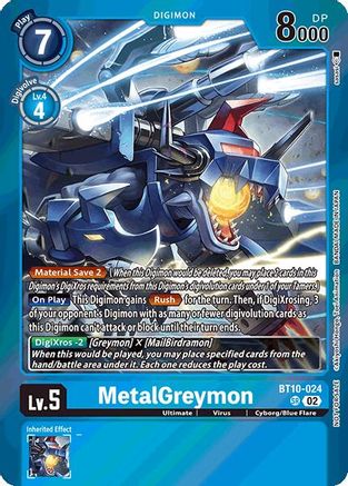 MetalGreymon (Special Event Pack 2025) (BT10-024) - Xros Encounter Foil