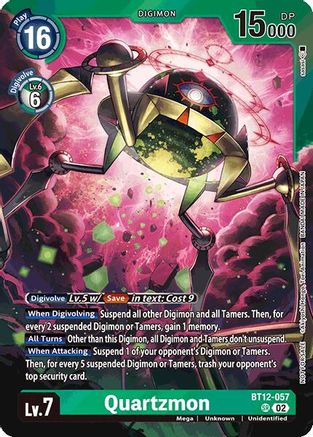 Quartzmon (Special Event Pack 2025) (BT12-057) - Across Time Foil