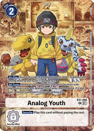 Analog Youth (Special Event Pack 2025) (EX1-066) - Classic Collection Foil