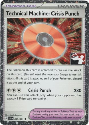 Technical Machine: Crisis Punch (Cosmos Holo) 090/091  - Holofoil Prize Pack Series Cards - Uncommon