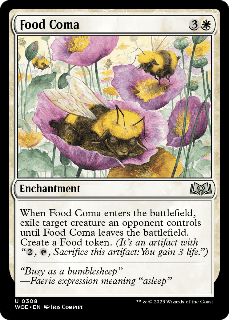 Food Coma (WOE-308) - Wilds of Eldraine