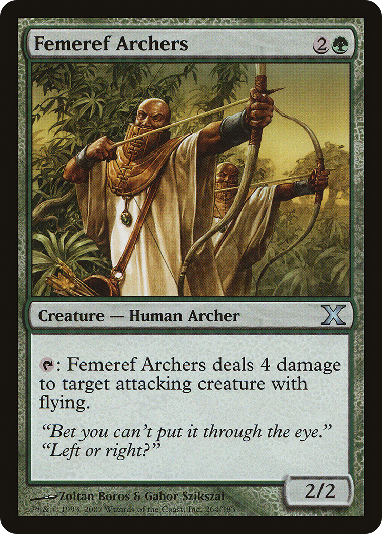 Femeref Archers (10E-264) - Tenth Edition Foil