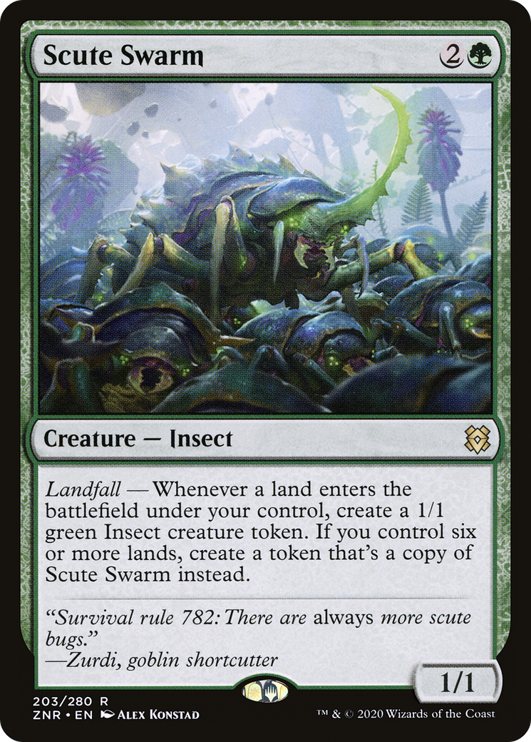 Scute Swarm (ZNR-203) - Zendikar Rising