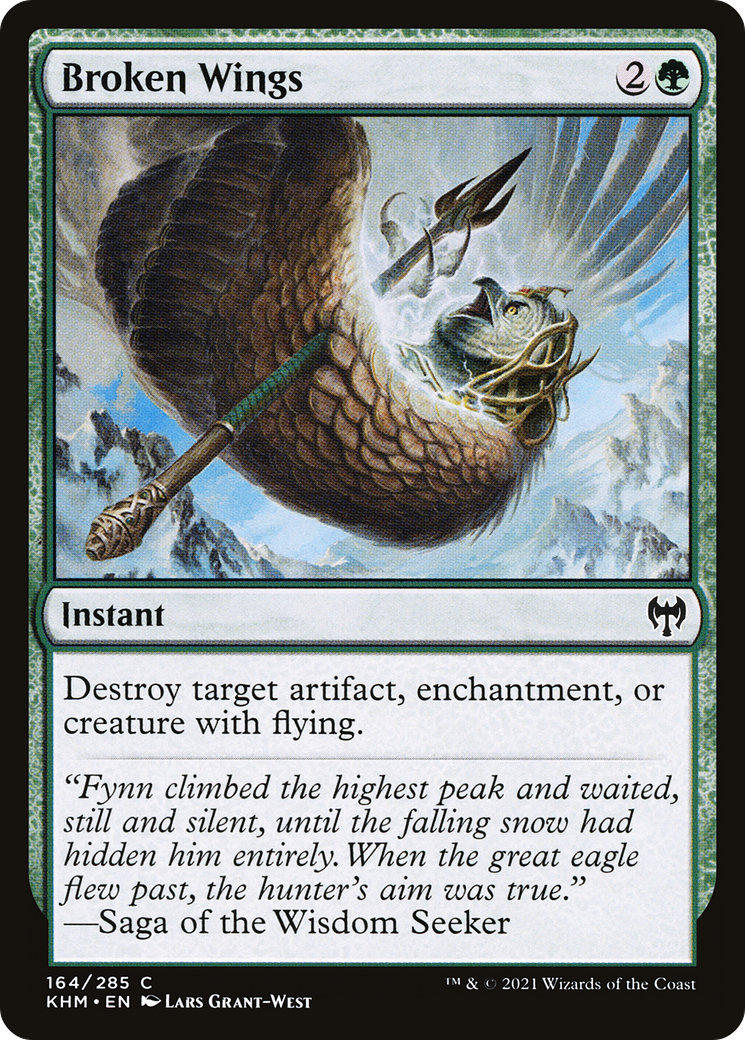Broken Wings (KHM-164) - Kaldheim Foil