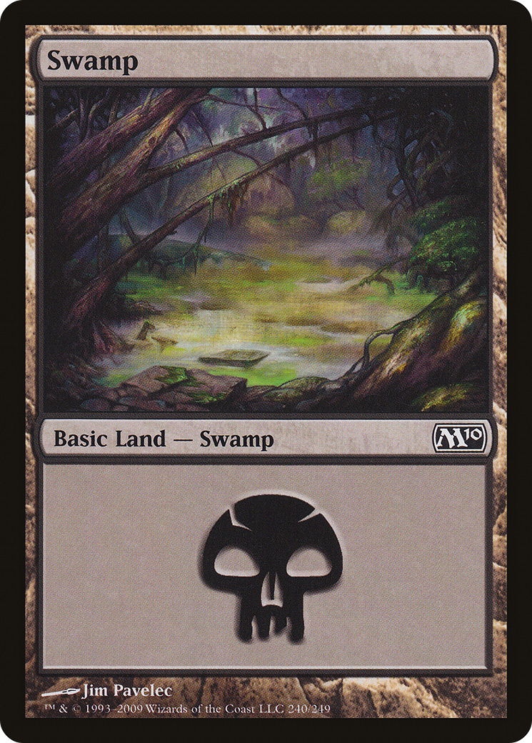 Swamp (240) (M10-240) - Magic 2010