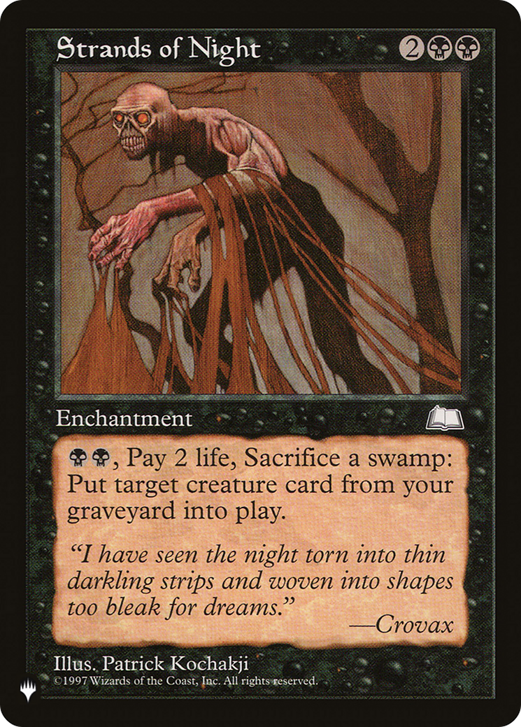 Strands of Night (LIST-WTH-82) - The List