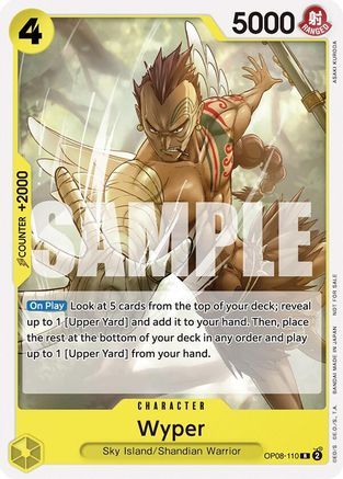 Wyper (Tournament Pack 2025 Vol. 2) (OP08-110) - One Piece Promotion Cards