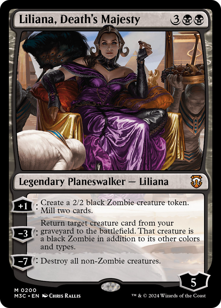 Liliana, Death's Majesty (M3C-200) - Modern Horizons 3 Commander