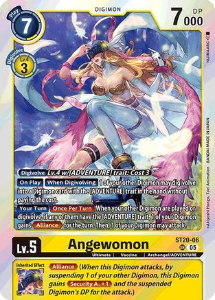 Angewomon (ST20-06) - Starter Deck 20: Protector of Light Foil