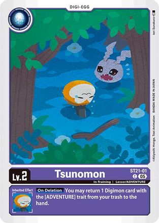 Tsunomon (ST21-01) - Starter Deck 21: Hero of Hope