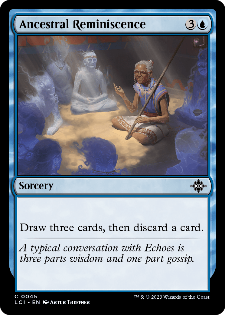 Ancestral Reminiscence (LCI-045) - The Lost Caverns of Ixalan