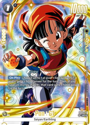 Pan : GT (Alternate Art) (Limited Pack 01) (FB04-117) - Tournament and Championship Promos Holofoil