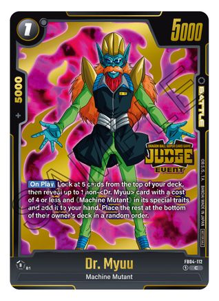 Dr. Myuu (Judge Pack (Event Judge) 03) (FB04-112) - Tournament and Championship Promos Holofoil