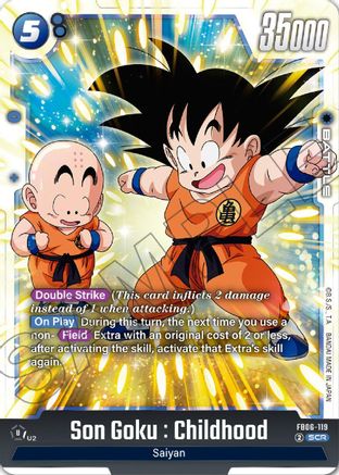 Son Goku : Childhood - FB06-119 (FB06-119) - Rivals Clash Holofoil