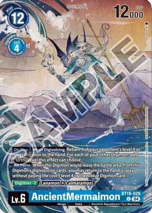 AncientMermaimon (Tamer's Selection Box Ver. Championship 2024) (BT18-029) - Release Special Booster 2.0 Foil