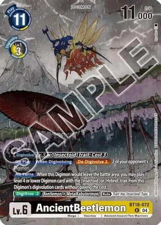 AncientBeetlemon (Tamer's Selection Box Ver. Championship 2024) (BT18-072) - Release Special Booster 2.0 Foil