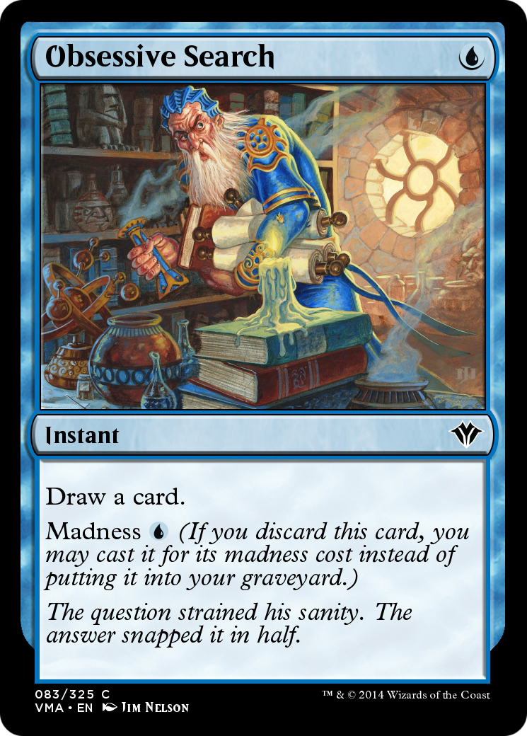 Obsessive Search (VMA-083) - Vintage Masters Foil