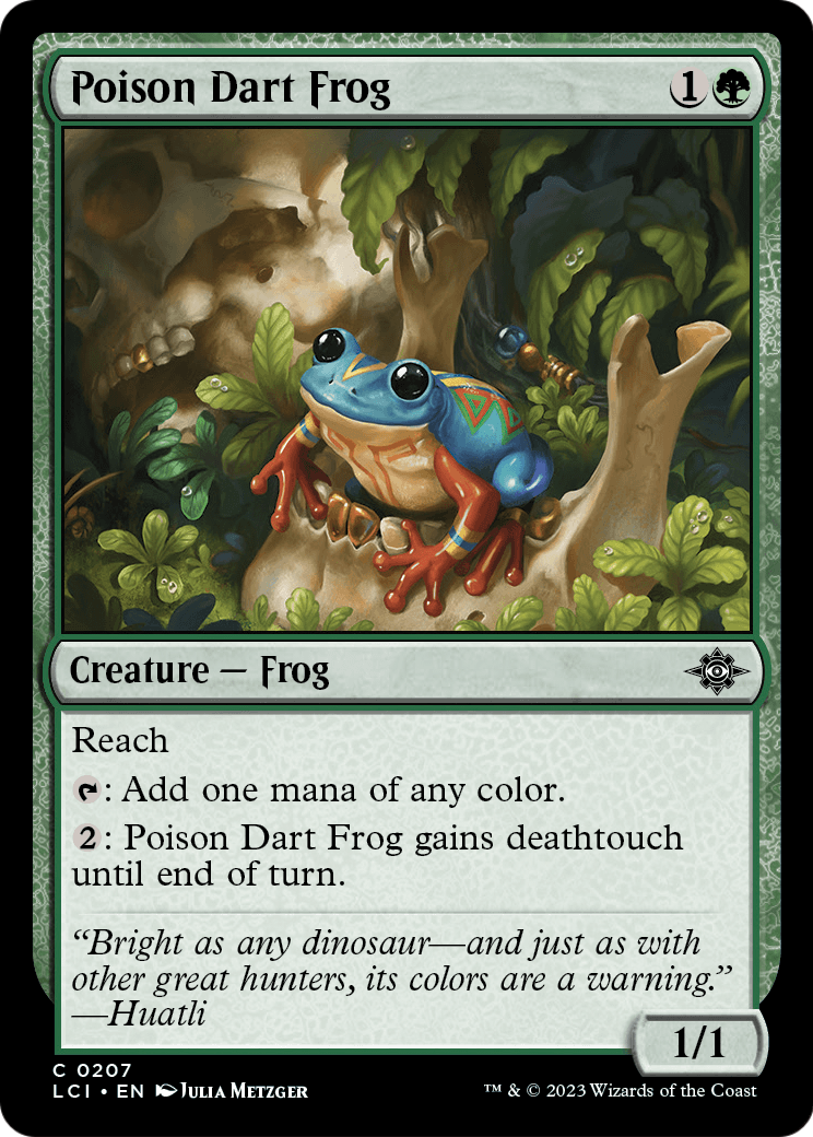 Poison Dart Frog (LCI-207) - The Lost Caverns of Ixalan