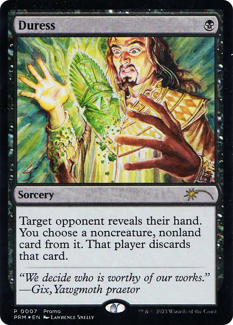 Duress (Graphic Novel Insert) (MEDIA-007) - Media and Collaboration Promos Foil
