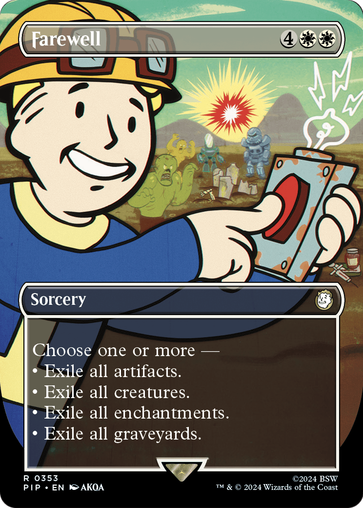Farewell (Borderless) (PIP-353) - Fallout