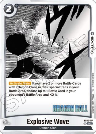 Explosive Wave (FB06-117) - Manga Booster 01