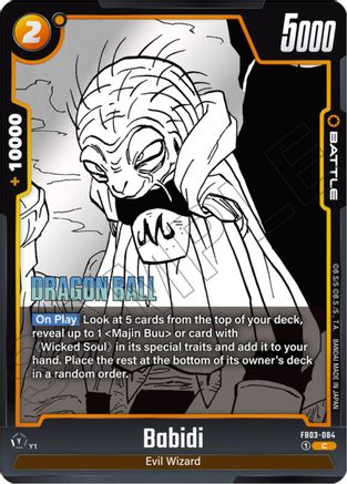 Babidi (FB03-084) - Manga Booster 01