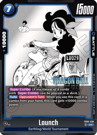 Launch (FB06-038) - Manga Booster 01 Holofoil