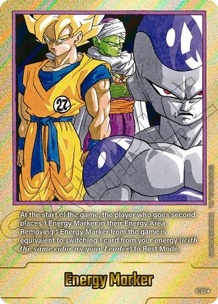 Energy Marker (E-57) (Gold) (E-57) - Fusion World Energy Markers Holofoil