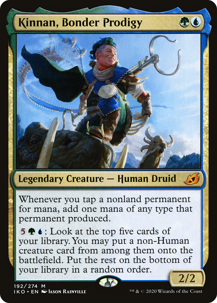 Kinnan, Bonder Prodigy (IKO-192) - Ikoria: Lair of Behemoths