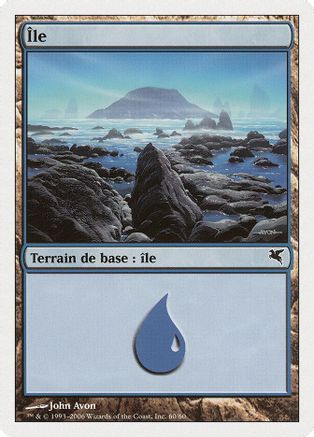 Island (French) - "Ile" (G60) (PSAL-G60) - Magic Encyclopedia 2005 (Salvat/Hachette)
