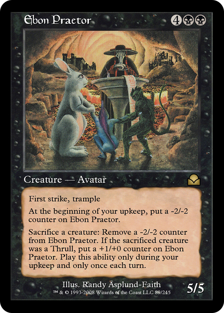 Ebon Praetor (ME2-089) - Masters Edition II