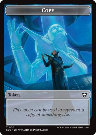 Copy // Pest Double-Sided Token (EOC-1 // 9) - Commander: Edge of Eternities
