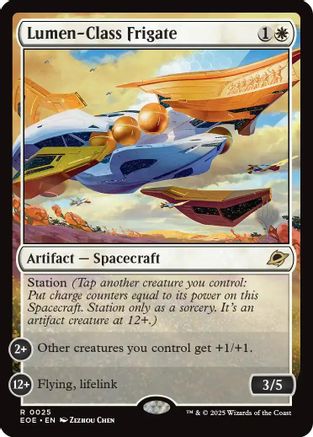 Lumen-Class Frigate (PPEOE-025) - Promo Pack: Edge of Eternities