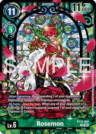 Rosemon (Premium Heroines Set Ver.2) (BT13-057) - Versus Royal Knights Foil
